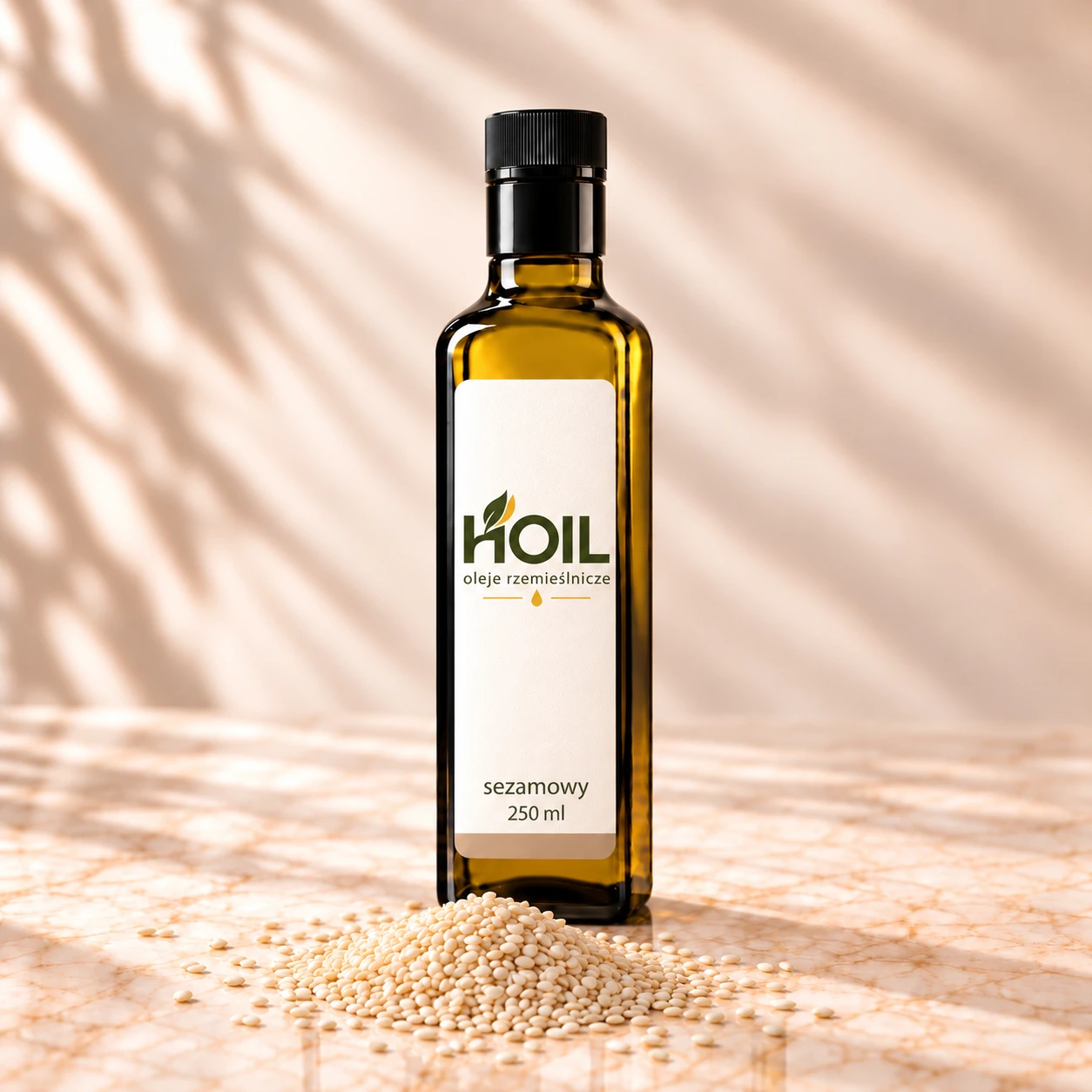 HOIL — olej sezamowy, 250 ml, z nasionami lub orzechami