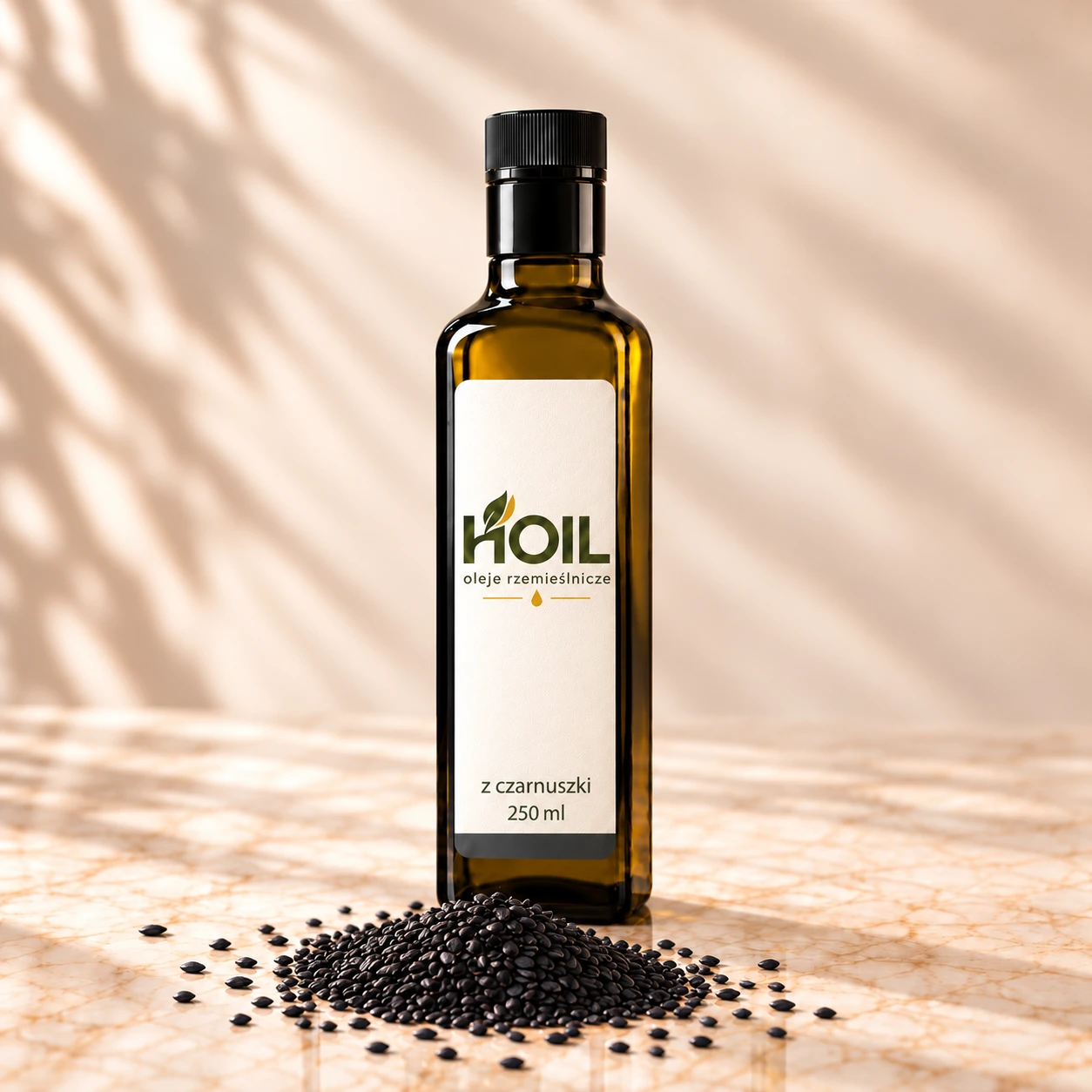 HOIL — olej z czarnuszki, 250 ml, z nasionami lub orzechami